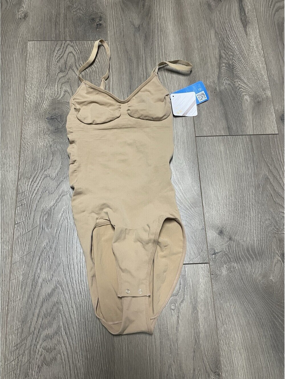 HerSlims Shapewear Tummy Control Bodysuit - Nude - Size S/M